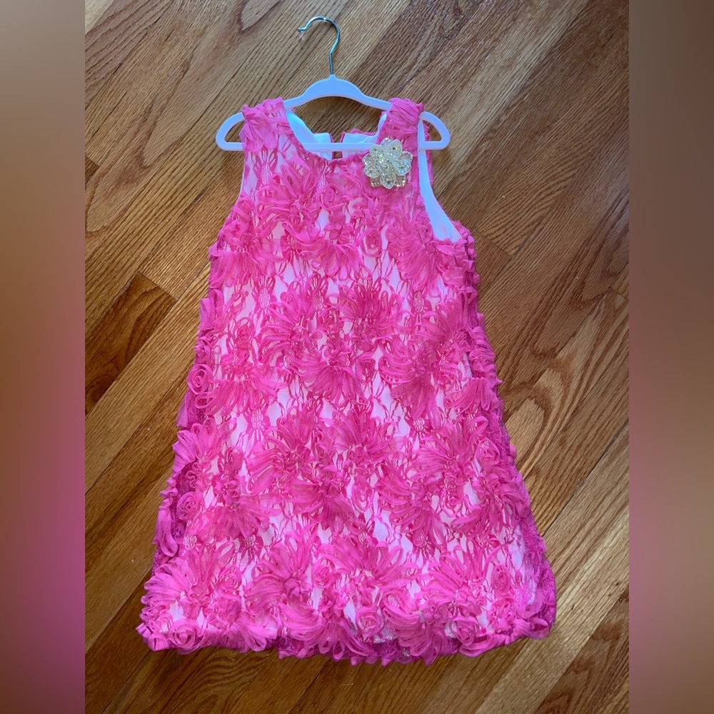 Pippa & Julie Pink Sheath Cocktail Dress